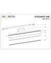 ELEGANCE*Aplique LED 24W 3000K